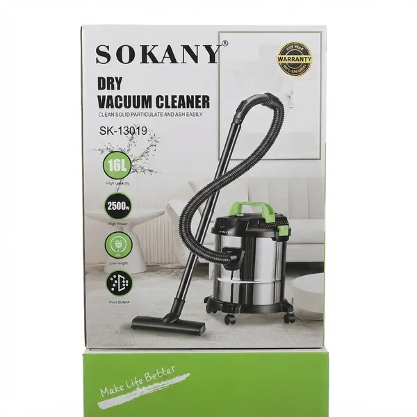 Sokany, 2500 Vt, 16 l — пылесосы