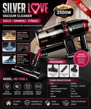 Silver Love MD-030958_RB, 2500 Vt, Konteyner, 1.5 L