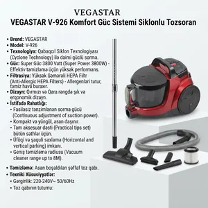 VegaStar V-926, 3800 Vt, Konteyner, 4 L