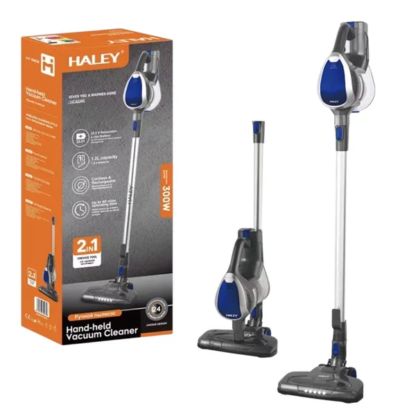 Vertikal tozsoran Haley HY-1120742_RB 2in1 Blue — tozsoranlar