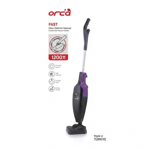 Vertikal tozsoran Orca, simli, quru, 1200 Vt, qara/bənövşəyi