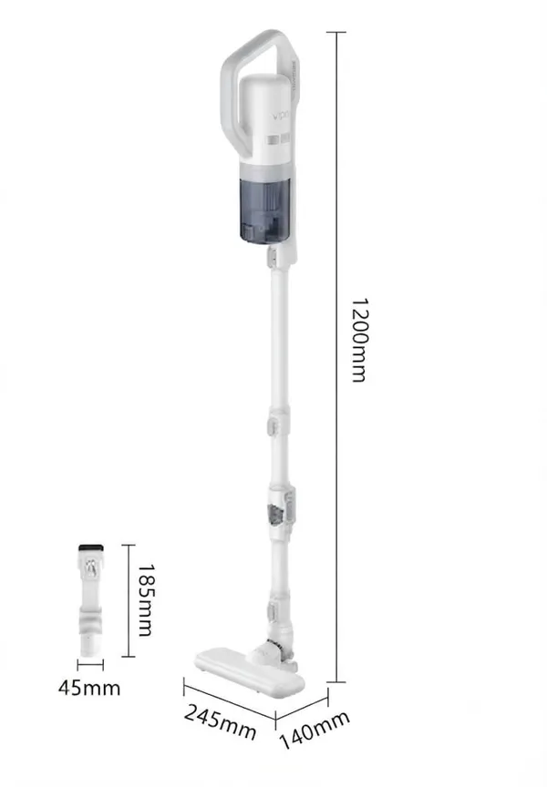 Vertikal tozsoran Winning Star OP-774479 quru 450 W ağ — tozsoranlar