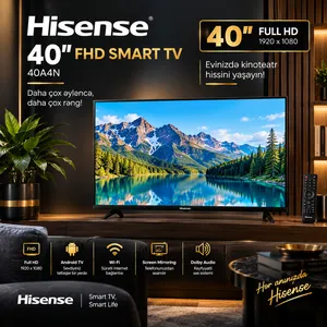 Hisense 40A4N, LED, 40 düym, Full HD, Smart TV