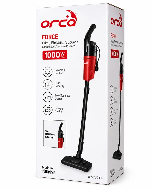 Vertikal tozsoran Orca Force BE.010-002 1000 Vt Qara — tozsoranlar