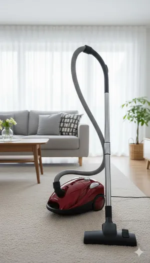 Adı tozsoran Kumtel, qırmızı, torbalı, 2800W - KahnMarket030356