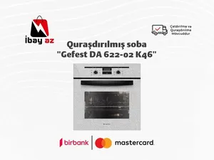 Quraşdırılmış soba "Gefest DA 622-02 K46
