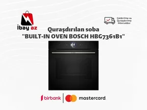 Quraşdırılan soba "BUILT-IN OVEN BOSCH HBG7361B1