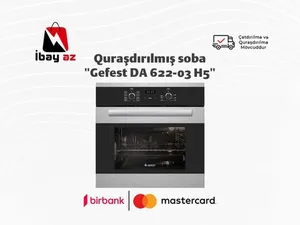 Quraşdırılmış soba "Gefest DA 622-03 H5