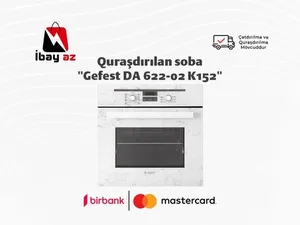 Quraşdırılan soba "Gefest DA 622-02 K152