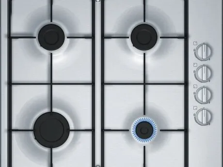 Qaz plitəsi Bosch PBP6C5B60Q — sobalar və plitələr