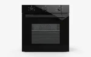 Quraşdırılan soba Davaline 212 BL elektrik, 6+1 funksiyalı, mexaniki taymerli, alt-üst spiral, turbo və soyuducu fanlı, lampalı, 65 lt həcmli, buxarlı təmizləmə ilə - DA212 BL