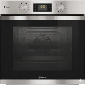 Quraşdırılan soba Indesit IFWS3841JHIX 71 L Inox