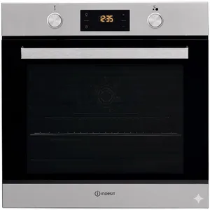 Quraşdırılan soba Indesit IFW6841JHIX Elektrik 71 L Inox