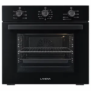 Quraşdırılan soba Lanova LNV-4O 2160 B60-OK, Elektrik, 76 L, A, Qara