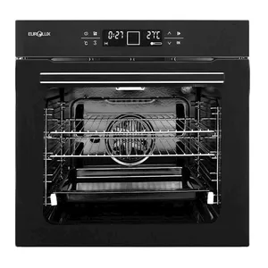 Quraşdırılan elektrik sobası Eurolux EU-EO2442CBD 75 l A sinfi qara