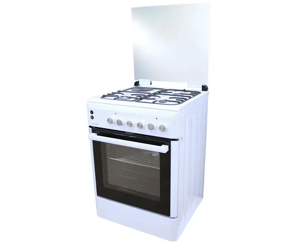 Qarışıq plitə Luxell LF60-GEG31 White — sobalar və plitələr