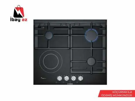 Qaz plitəsi "HOB BOSCH PRY6A6B70Q — варочные панели