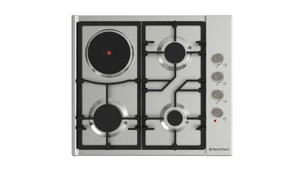 Quraşdırılan bişirmə səthi Electrotech Lamy 60 3G1HP Inox — bişirmə panelləri