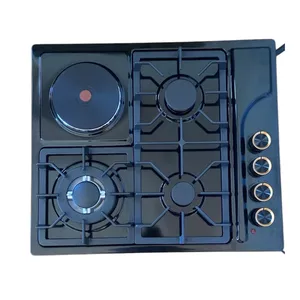 Quraşdırılan bişirmə səthi Bautech GAS6031BL Black
