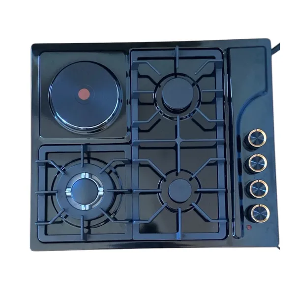 Quraşdırılan bişirmə səthi Bautech GAS6031BL Black — варочные панели