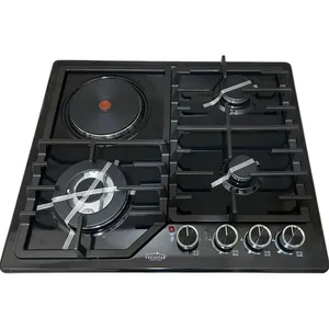 Quraşdırılan bişirmə paneli Vegastar TECH_VG-6010B 3 qaz 1 elektrik 60x50