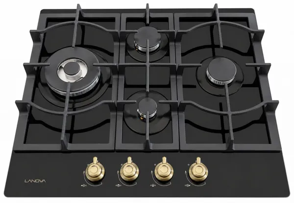 Quraşdırılan bişirmə paneli Lanova BLACKGLASS2220RC — bişirmə panelləri