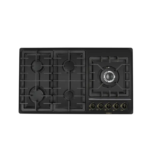 Bişirmə səthi Eurolux EU-GH3681GSBD5 Black — bişirmə panelləri