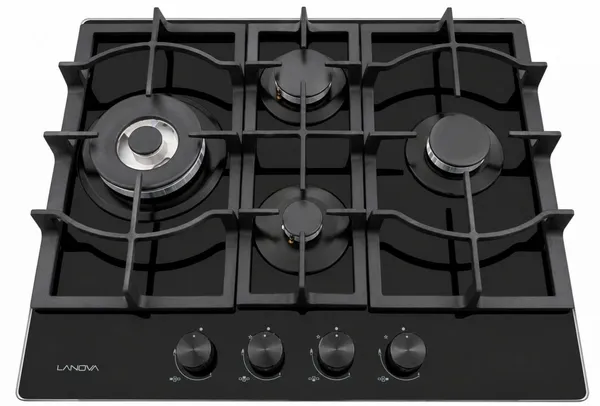 Quraşdırılan bişirmə səthi Lanova BLACKGLASS2220 — bişirmə panelləri