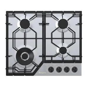 Bişirmə paneli Bergamo BG-GH6842CSD_SH, paslanmayan polad