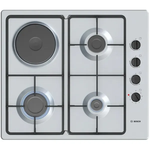 Bişirmə paneli Bosch PBY6C5K62Q, Elektrik,Qaz, Mexaniki, 56 sm — bişirmə panelləri