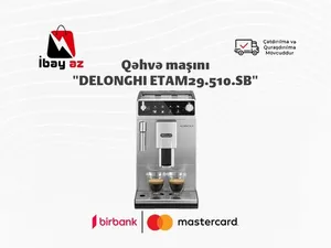 DELONGHI ETAM29.510.SB" qəhvə maşını