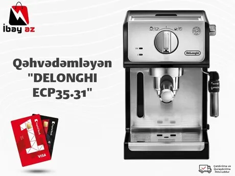 Qəhvə aparatı "DELONGHI ECP35.31 — qəhvə maşınları