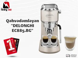 Qəhvəbişirən "DELONGHI EC885.BG