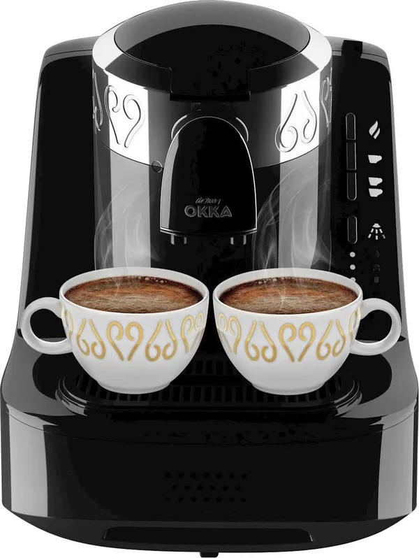 Qəhvəbişirən Arzum Okka OK002 Turkish Coffee Black Chrome — qəhvə maşınları