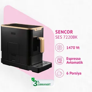Qəhvə maşını Sencor SES 7220BK