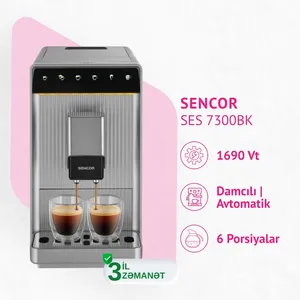 Qəhvə maşını Sencor SES 7300BK