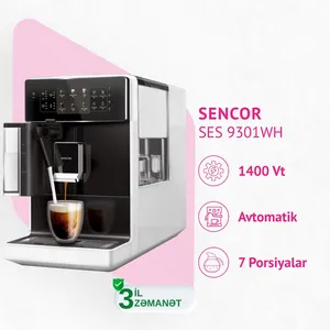 Qəhvə maşını Sencor SES 9301WH