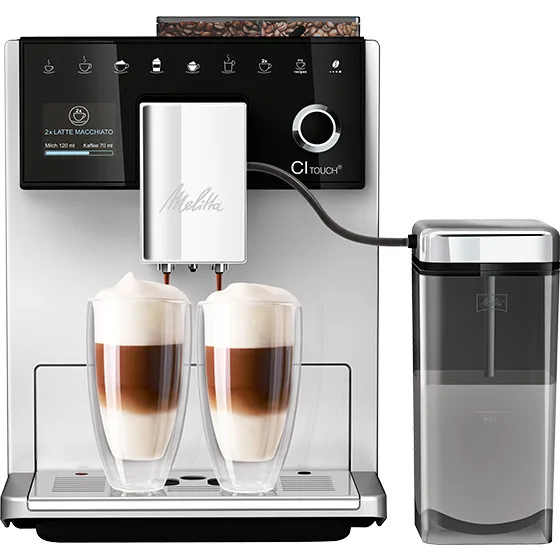 Qəhvə maşını Melitta CI TOUCH F630-101 Silver — qəhvə maşınları