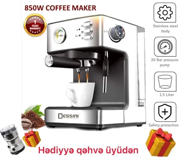 Qəhvəbişirən Dessini BB-001537 — кофемашины