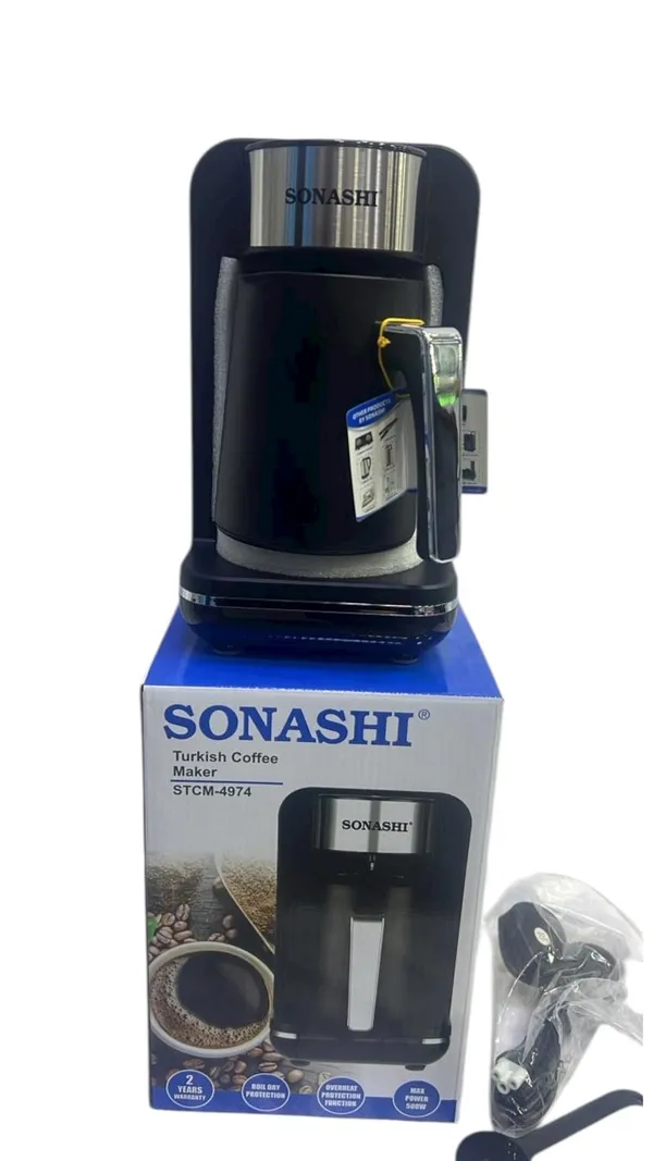 Qəhvəbişirən Sonashi STCM-4974 Black — кофемашины