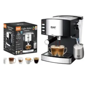 Qəhvə maşını RAF Mexaniki idarəetmə, 1,5 l rezervuar, LED göstərici, avtomatik təmizləmə - AA-770526