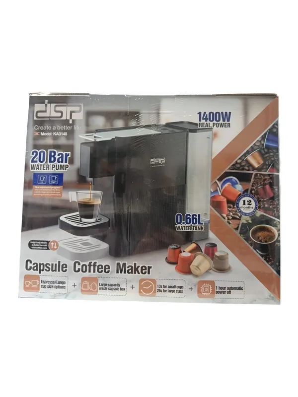 Kapsullu qəhvəbişirici DSP KA3148 — qəhvə maşınları