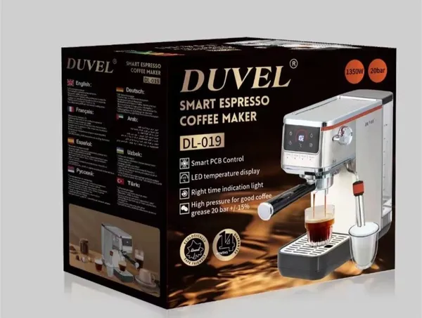 Qəhvəbişirici Duvel DL-019, 1350 Vt — qəhvə maşınları