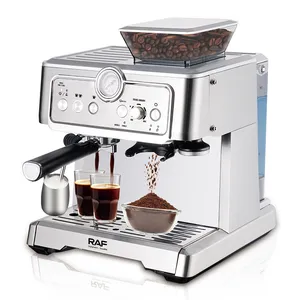 Qəhvə maşını RAF R.0205 RAX004, Espresso, 1500 Vt, 2.3 l, Gümüşü