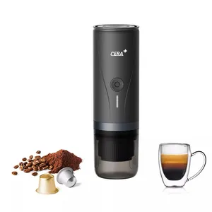 Portativ qəhvə bişiricisi CERA+ PCM03, espresso, 90 Vt, 0.08 L, qara