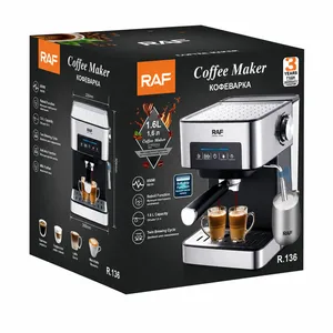 Avtomatik qəhvə maşını RAF R.136 850 W 1.6 l qara