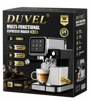 Qəhvə maşını Duvel DL-010 RS, Espresso, 1350 Vt, 1 L, Qara