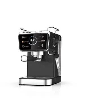 Espresso qəhvəbişirən Hausberg HB-3730 1350 W 1.5 l qara