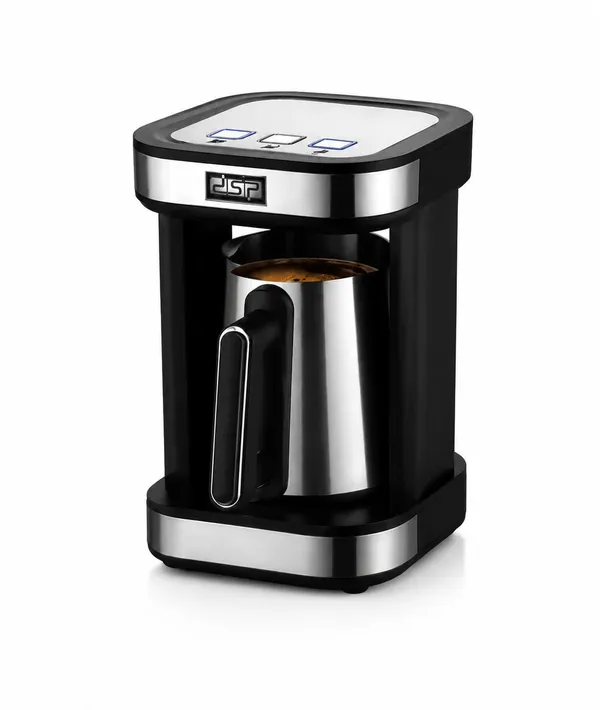 Qəhvəbişirən DSP KA3166, türk sayağı qəhvə, 400 Vt, 0.6 L, qara AV-1120M — qəhvə maşınları