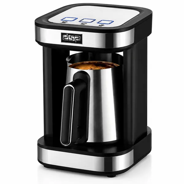Damcılı qəhvəbişirən DSP KA3186 400 W 0.6 l gümüşü — qəhvə maşınları
